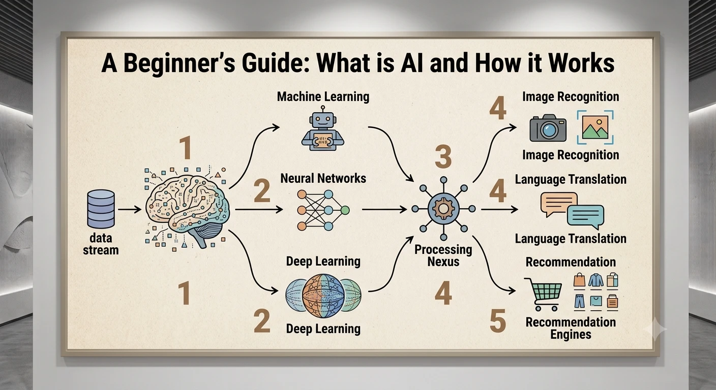 What is AI and How Does It Actually Work — A Beginner's Guide