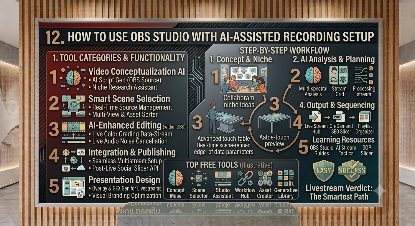 How to Use OBS Studio With AI-Assisted Recording Setup